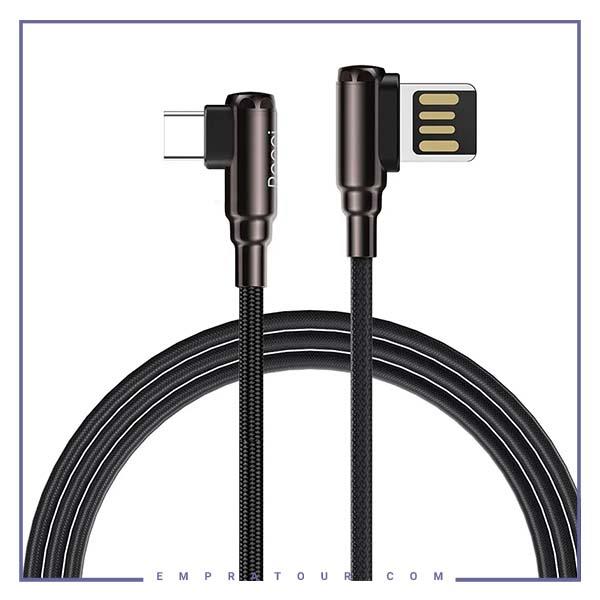 کابل شارژ تایپ سی رسی 1متر RECCI ZINC ALLOY Type-C CABLE RTC-N11C